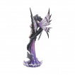 Grande figurine fée gothique et son dragon (27.5cm)