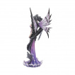 Grande figurine fe gothique et son dragon (27.5cm)