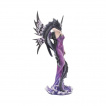 Grande figurine fe gothique et son dragon (27.5cm)