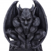 Grande figurine gargouille noire 