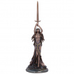 Grande figurine La Dame du Lac et Excalibur (33cm)