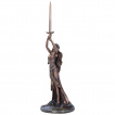 Grande figurine La Dame du Lac et Excalibur (33cm)