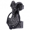 Heurtoir de porte marteau viking  tte de blier (15,9cm)