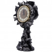 Horloge gothique couverte de chauves-souris