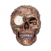 Horloge tte de mort steampunk - Nemesis Now (19cm