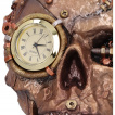 Horloge tte de mort steampunk - Nemesis Now (19cm