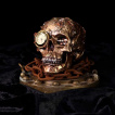 Horloge tte de mort steampunk - Nemesis Now (19cm