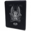 Housse porte-folio pour tablette iPad Air avec ange sur pentagramme