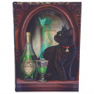Journal intime à chat noir et bouteille d'absinthe - Lisa Parker (17cm)