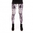 Leggings gothique femme et roses - Alchemy Black