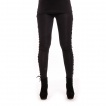 Leggings gothique-rock noir style corset - Vixxin