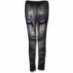 Leggins femme gothique avec chat coulant de larmes