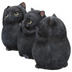 Lot de 3 Figurines chats