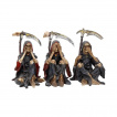 Lot de 3 figurines faucheuses (9,5cm) - Nemesis Now