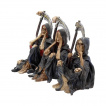 Lot de 3 figurines faucheuses (9,5cm) - Nemesis Now