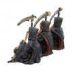 Lot de 3 figurines faucheuses (9,5cm) - Nemesis Now