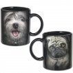 Lot de 2 mugs  chiens punk-rock