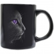 Lot de 2 Mugs gothiques avec chat noir  pentagramme