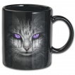 Lot de 2 mugs gothiques noirs avec chat