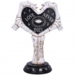 Mains squelettes formant un coeur
