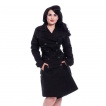 Manteau gothique femme noir ELLEN - Chemical Black