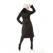 Manteau gothique femme noir SECRET - Poizen Industries