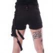 Mini short femme rock  pochette sangle ISABELLA - Vixxsin