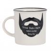 Mug Barbe noir (Les papas gniaux ont des barbes impressionnantes)