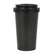 Mug de voyage noir en bambon 