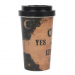 Mug de voyage / Travel mug en bambon style planche ouija