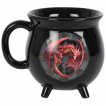 Mug en forme de chaudron  Dragon rouge Lammas - Anne Stokes