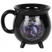 Mug en forme de chaudron  Dragon violet Samhain - Anne Stokes