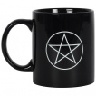 Mug gothique noir  pentagramme / pentacle