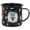 Mug mtal maill noir  motifs halloween (50cl)