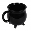 Mug noir en forme de chaudron