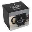 Mug noir en forme de chaudron