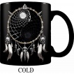 Mug thermo ractif noir WOLF CHI  attrape-rves loup