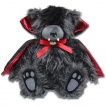 Ours vampire en peluche avec cape 