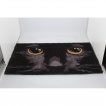 Paillasson d'Extrieur / Tapis noir Chat (45x75cm)