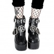 Paire de bracelets de chaussures à pentagramme WITCH - Restyle