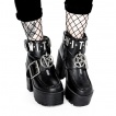 Paire de bracelets de chaussures à pentagramme WITCH - Restyle