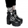 Paire de bracelets de chaussures à pentagramme WITCH - Restyle