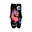 Paire de chaussettes licorne et crane 