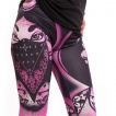 Pantalon femme goth-rock Street Ink Leggings - Cupcake Cult