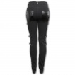 Pantalon femme gothique rock PVC  boucles