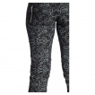 Pantalon femme noir à motif gris Amiria - Banned