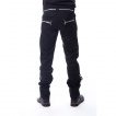 Pantalon homme noir à renforts et sangles KORE - Vixxsin