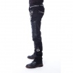 Pantalon homme noir à renforts et sangles KORE - Vixxsin