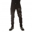 Pantalon homme noir  sangles et zips ICEBREAKER - coupe Slim - Vixxsin