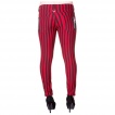 Pantalon jegging ray noir et rouge - BANNED